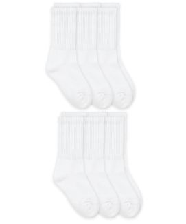4 Pairs Girls Boys Unisex Kids 2-8 School Knee High Socks Plain Ribbed Cotton 