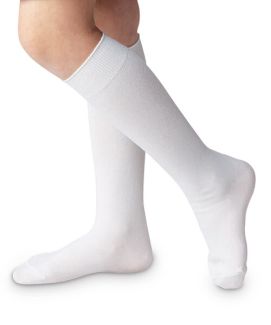 Baby Toddler Knee High Socks | White Socks | Jefferies Socks