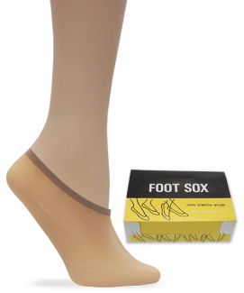 Foot Sox Wholesale Sheer Footie 36 Pairs Per Box