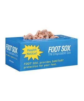 Foot Sox Wholesale Try On Disposable Socks 144 Pieces Per Box