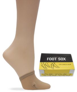 Foot Sox Sheer Toe Socks 36 Pairs Per Box