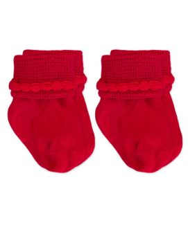 Jefferies Socks Baby Bubble Bootie Turn Cuff Socks 2 Pair Pack