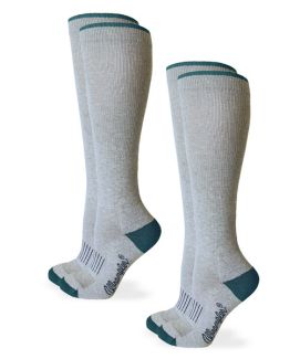 Wrangler Womens Smooth Toe Long Live Cowgirls Boot Knee High Socks 2 Pair Pack