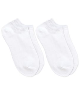 Jefferies Socks Kids School Uniform Bamboo Low Cut Liner Sport Socks 2 Pair Pack