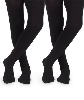 Jefferies Socks Little Girls' Solid Tights