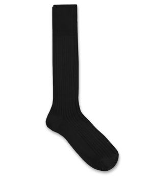 Jefferies Socks Pima Cotton Lined Over the Calf Socks 1 Pair