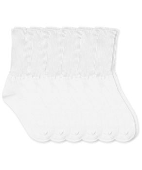 Jefferies Socks Smooth Toe Ribbed Cotton Crew Socks 6 Pair Pack