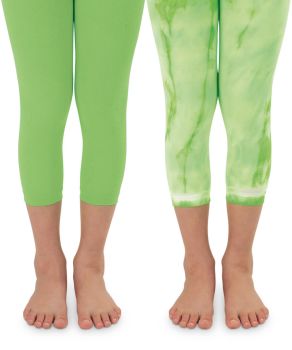 Jefferies Socks Neon Tie Dye Capri 2 Pair Pack