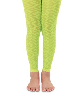Jefferies Socks Girls Fashion Neon Footless Tights 1 Pair