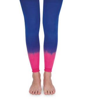 Jefferies Socks Girls Dip Dye Footless Tights 1 Pair