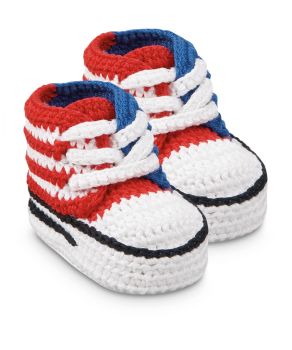 Jefferies Socks Baby Sneaker Crochet Bootie Crib Shoes 1 Pair