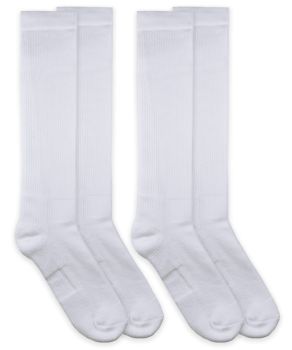 Carolina Ultimate Womens Mens Everyday Compression Socks 2 Pair Pack