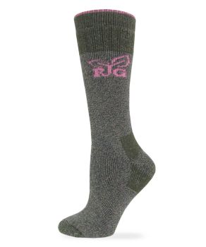 Realtree Girls Heavy Wool Blend Boot Socks 1 Pair