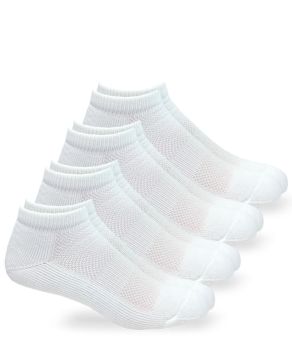 Jefferies Socks Mens Womens Military Coolmax Mesh Sport Low Cut Socks 4 Pair Pack