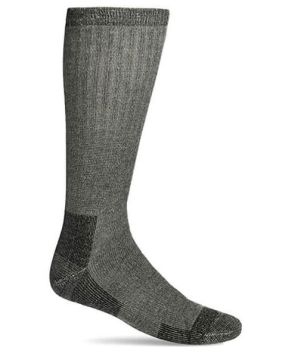 Carolina Ultimate Mens Merino Wool Cushion Mid Calf Boot Socks 2 Pair Pack