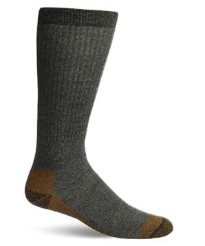 Carolina Ultimate Mens Copper Merino Wool Crew Boot Socks 2 Pair Pack