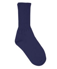 Jefferies Socks Smooth Toe Ribbed Cotton Crew Socks 1 Pair