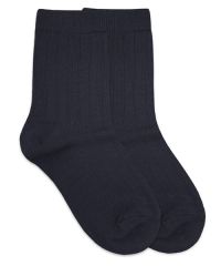 Rib Crew Boy Sock