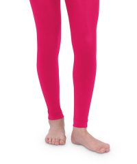 Jefferies Socks Girls Microfiber Nylon Solid Color Footless Tights 1 Pair