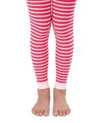 Jefferies Socks Girls Fashion Pattern Stripe Footless Tights 1 Pair