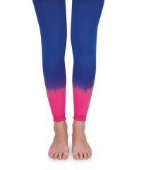 Jefferies Socks Girls Lace Tie Dye Footless Tights 1 Pair