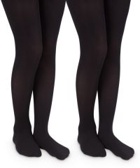 Jefferies Socks Lace Trim Footless Tights 1 Pair