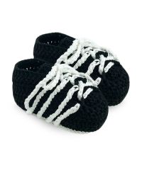 Jefferies Socks Baby Boys Soccer Cleats Crochet Bootie Crib Shoes 1 Pair