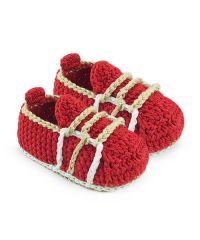 Jefferies Socks Baby Boys Shoe Crochet Bootie Crib Shoes 1 Pair