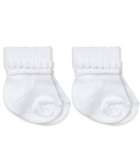 Jefferies Socks Stay On Baby Bubble Bootie Turn Cuff Socks 2 Pair Pack