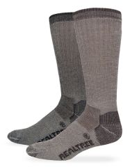 Realtree Mens Merino Wool Boot Socks 2 Pair Pack
