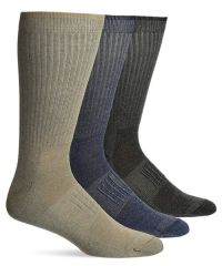 Carolina Ultimate Mens Ultra-Dri Cushion Crew Boot Socks 3 Pair Pack