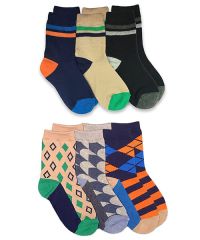Jefferies Socks Boys Sale Cotton Rib Crew Socks 6 Pair Pack