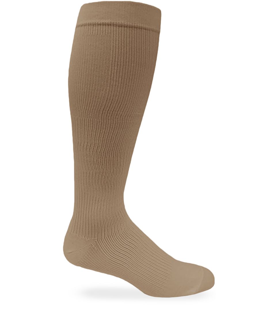 Jefferies Socks Firm Support Compression Over the Calf Socks 1 Pair