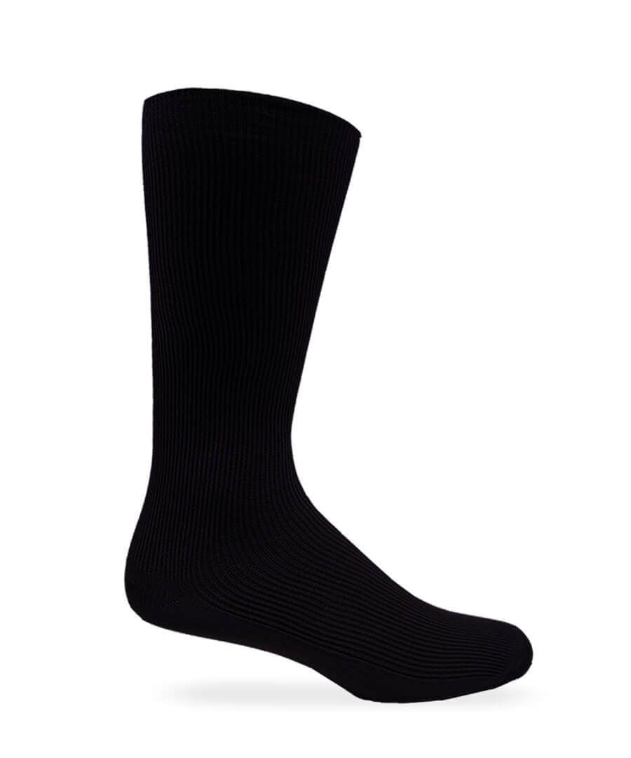 mens black dress socks