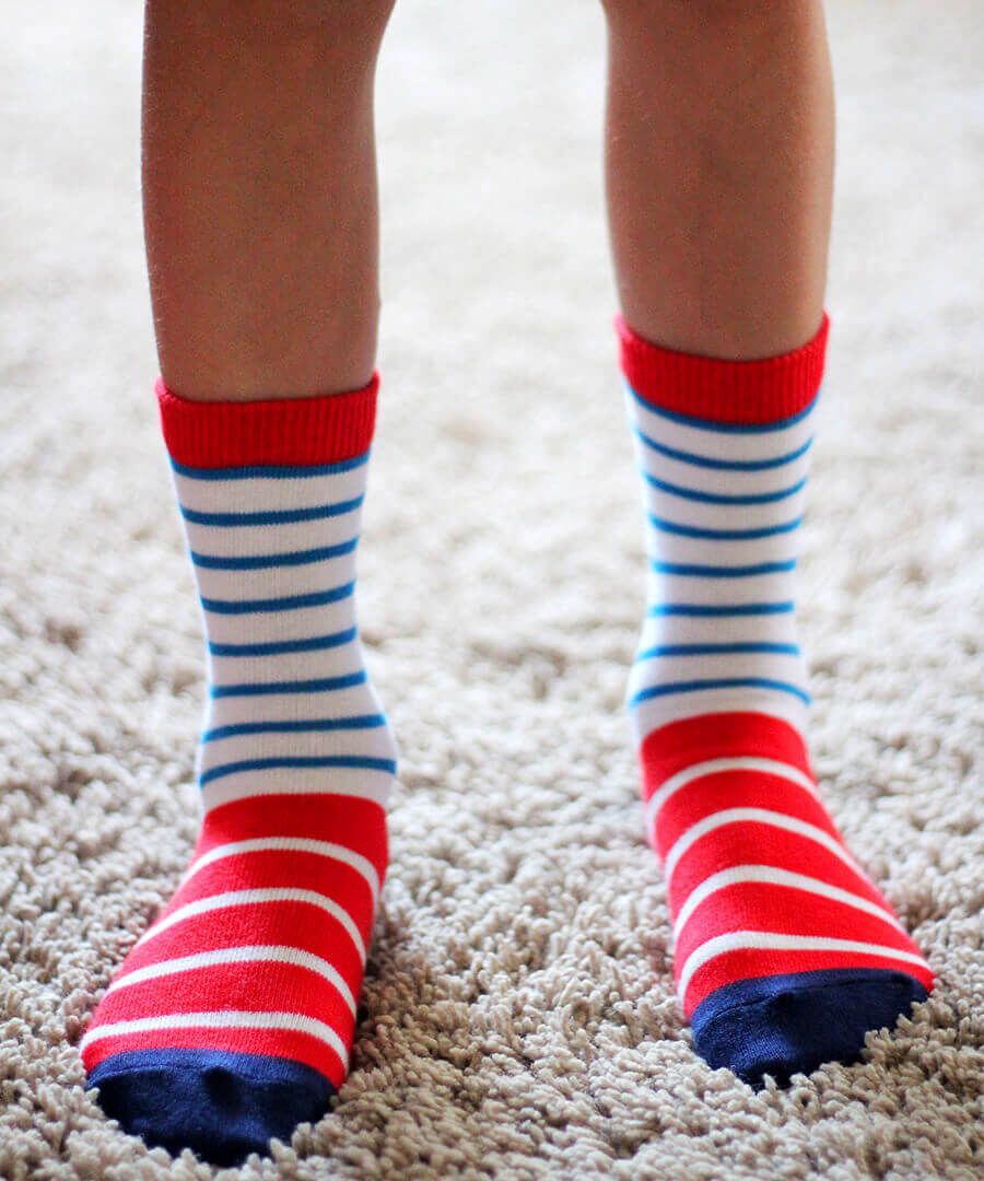 ★追跡&関税込【BOYS LIE】(5枚セット)PARTY PACK SOCKS Boys Dress Socks | Seamless Crew Socks | Jefferies Socks