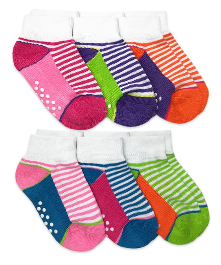 Baby Girls Super Soft & Fluffy Cosy Gripper Socks 2 Pair Pack