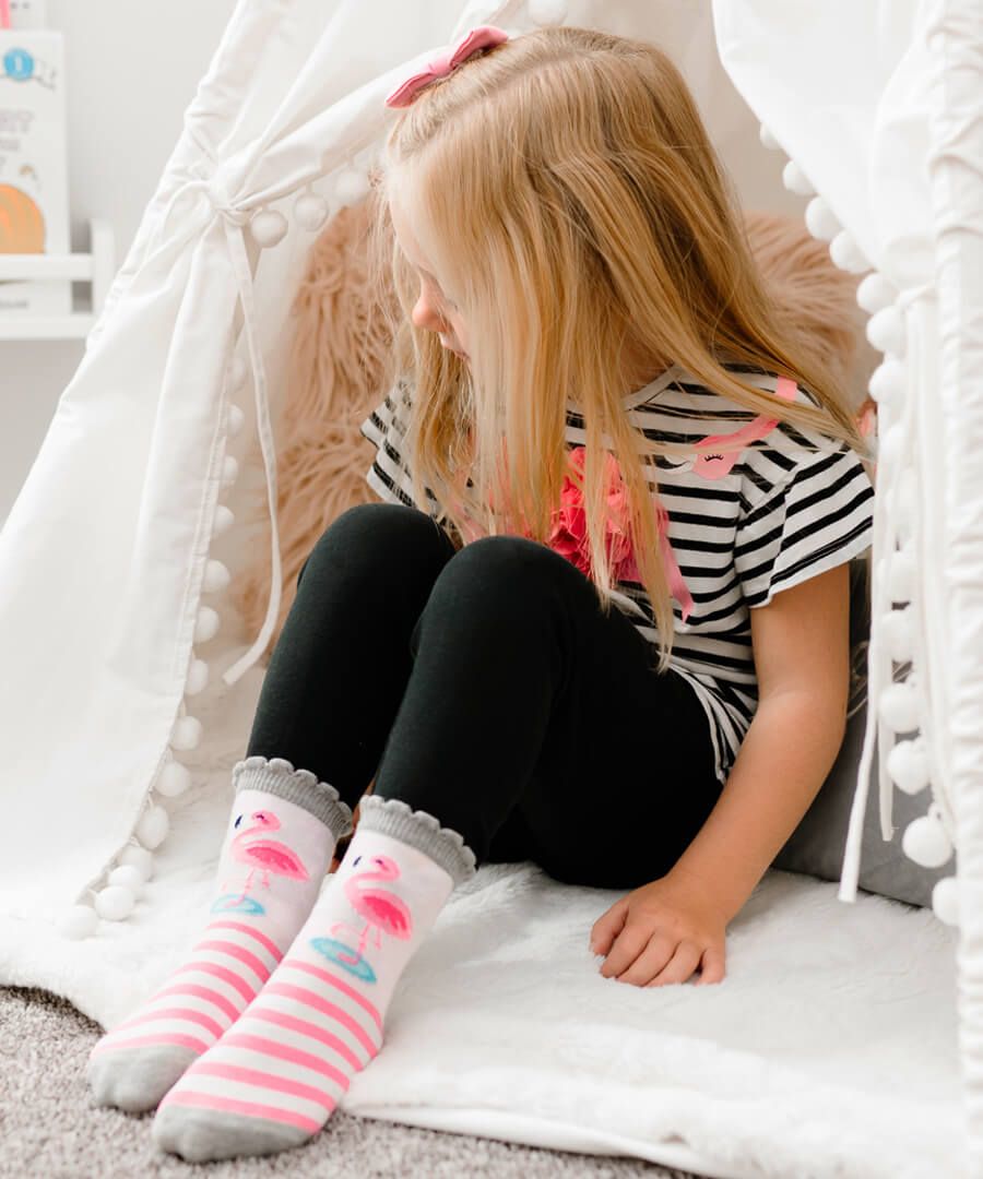 X&F SOCKSHOSIERY ガールズ US サイズ: S カラー: ブラック（HUE