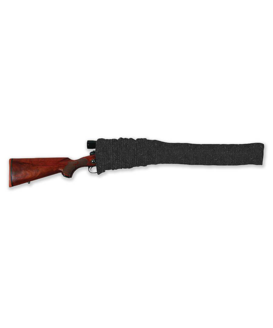 4× 54" Gun Sock Sleeve Storage Shotgun Rifle Knitting Silicone Treated Gun Cover 