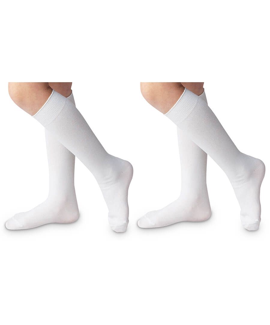 Boys White Knee Socks