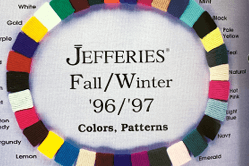 Jeffeires Socks 1996-1997 Catalog