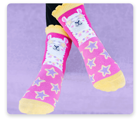 Jefferies Socks Baby Girls Non-Skid Scalloped Turn Cuff Socks 6