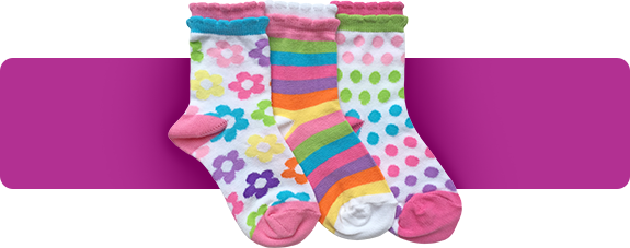 Shop Jefferies Socks Girls Fun Fashion Pattern Socks